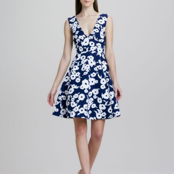 kate spade Dresses & Skirts - Kate Spade navy floral dress (G15-12)